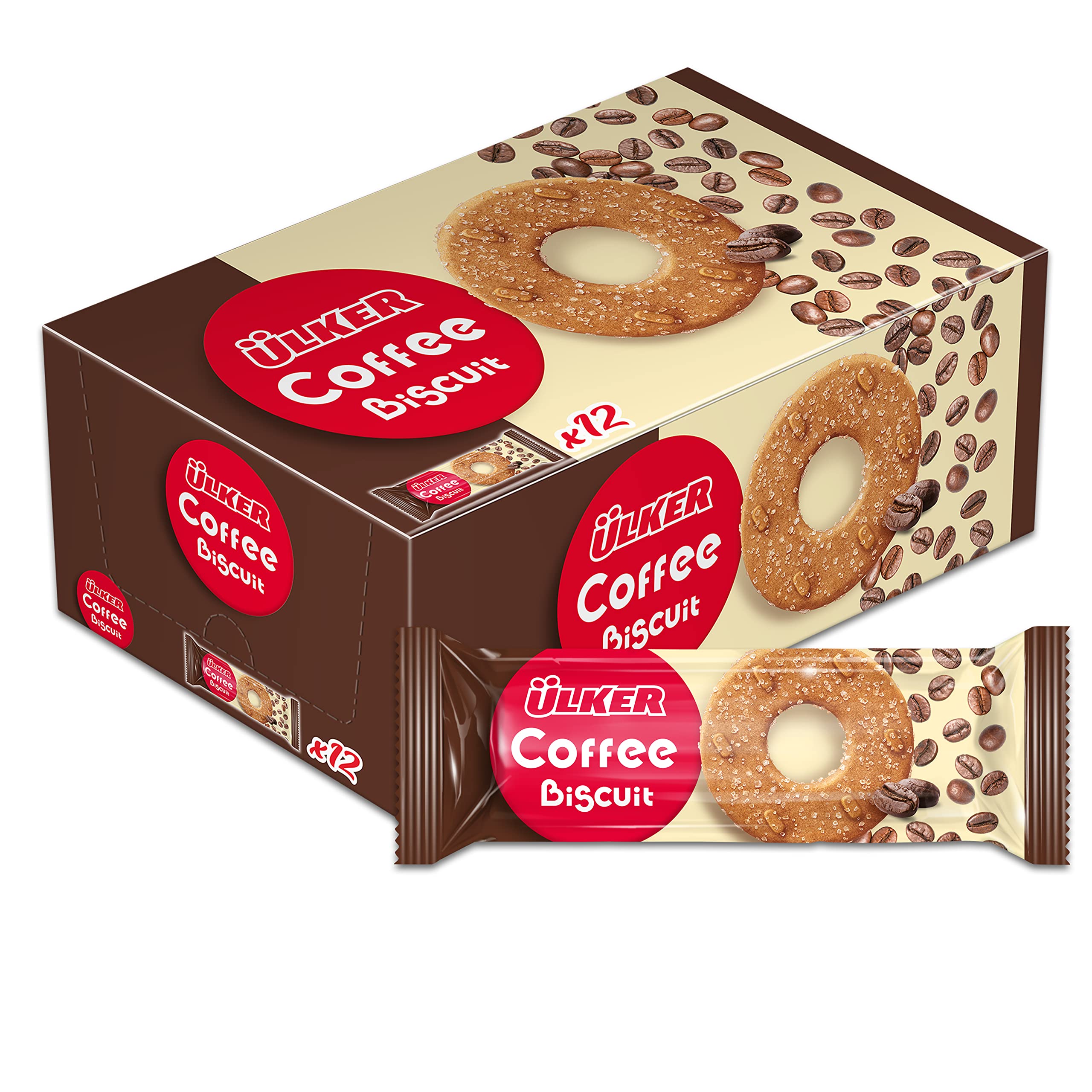 Ulker Coffe Buiscuit 12x62g