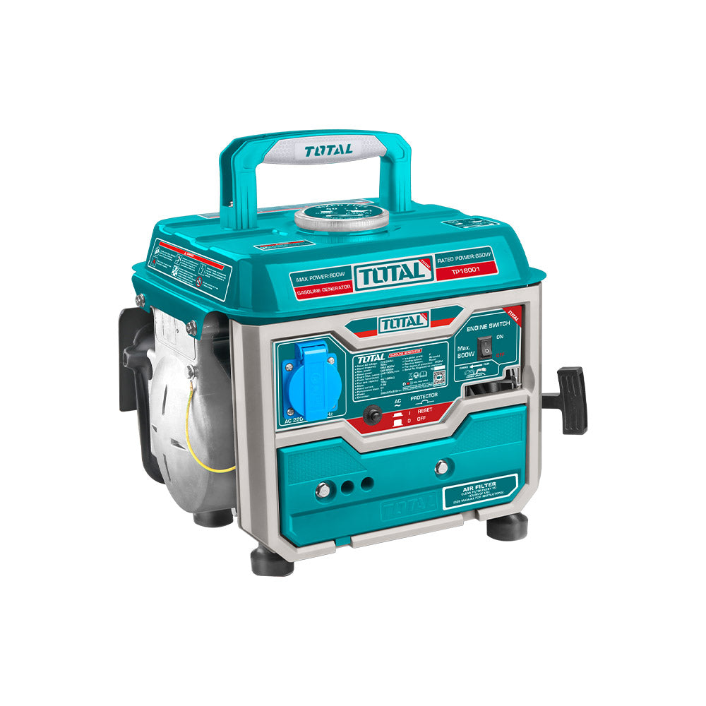 Potente Generador Eléctrico a Gasolina 0.8KW - Solución Energética Confiable